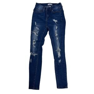 Between Us Size 3 High Waisted Ripped Skinny Jeans
